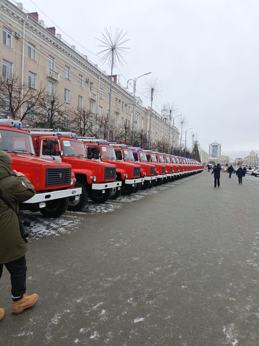 Мишкинский муниципальный округ получил ключи от новой пожарной машины.